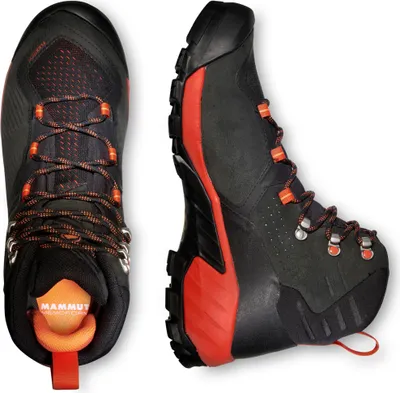 Produktbild von Mammut Sapuen High GTX Men black/hot red 42 2/3 EU = 8.5 UK