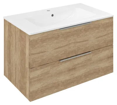 Produktbild von Sapho CIRASA Unterschrank 79,8x52x46cm, Eiche Alabama