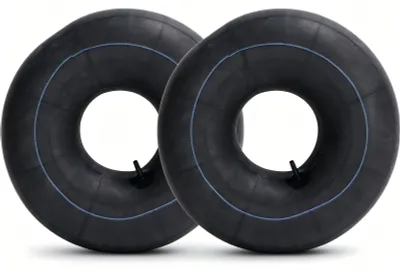 Image de Omgoods - 2 chambres à air de rechange pour pneus, dimensions 20 x 8,00-8, avec valve TR13