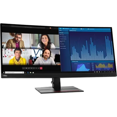 Produktbild von Lenovo P34W-20 34.0 ULTRA WIDE CURVED - Flachbildschirm (TFT/LCD) - 86,7 cm