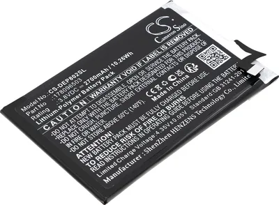 Obrázek produktu pro TECHTEK Baterie kompatibilní s [Doro] 8020X, 8020X LTE nahrazuje 178096503, pro 286385939
