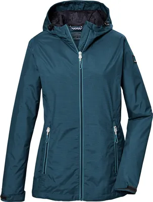 Produktbild von Killtec Funktionsjacke mit Kapuze für Damen wasserdicht, Farbe:Blau, Größe:36