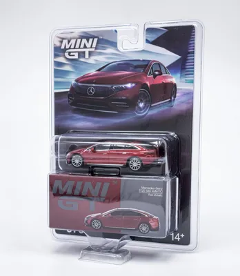 Produktbild von Mercedes-Benz EQS 580 4MATIC Rot - Blister Mini GT 1:64