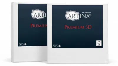 Immagine prodotto di Telaio Artina Premium 3D, 18x24 cm, set da 2, 380 g/m²