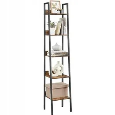 Image de Étagère de rangement avec 5 niveaux, style industriel