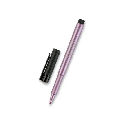 Obrázok produktu pre Popisovač Faber-Castell Pitt Artist Pen Metallic, rubínový Faber-Castell