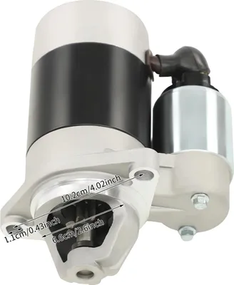 Produktbild von Anlasser, 1KW Leistung, kompatibel mit Dieselmotoren, Silber