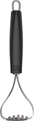 Produktbild von Lurch 240300, Schwarz, Edelstahl, Kunststoff, Edelstahl, Hängeschlaufe, 220 mm