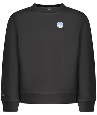 Imagen del producto de Sudadera Negra Con Cremallera Para Niños De North Sails