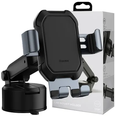 Produktbild von Baseus SUYL-TK01, Handy/Smartphone, Aktive Halterung, Auto, Schwarz