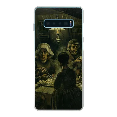 Produktbild von MuchoWow® Handyhülle Schutzhülle Hülle für Samsung Galaxy S10 Lite Die Kartoffelesser - Vincent van Gogh Silikon Softcase Handy Hülle - Schutz