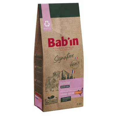 Obrázok produktu pre Bab'in Signature Medium Junior 12 kg pre šteňatá stredných plemien