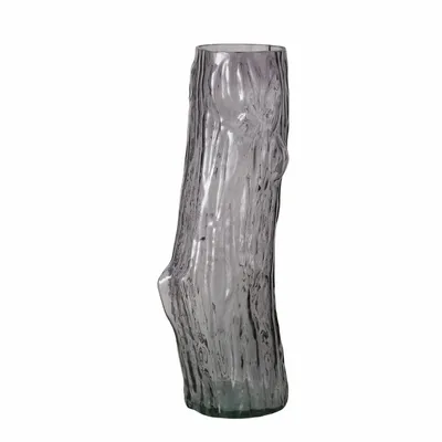 Image de Vase en verre ALBERTO, gris, 46,5 cm