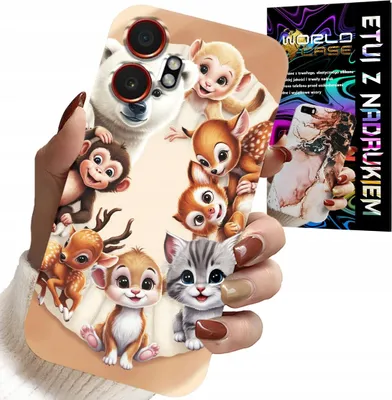 Zdjęcie produktu dla Etui Do Samsung Xcover 7 Pro - Plecki Dla Dzieci W Zwierzęta Leśne Case