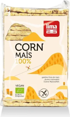 Immagine prodotto di Cialde di mais - quadrate 140 g