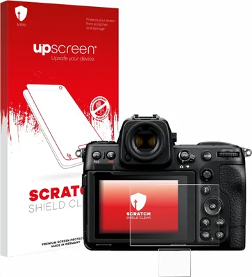 Produktbild von upscreen Schutzfolie für Nikon Z 8 (Display + Schulterdisplay) Displayschutz Displayschutzfolie Folie Klar Transparent