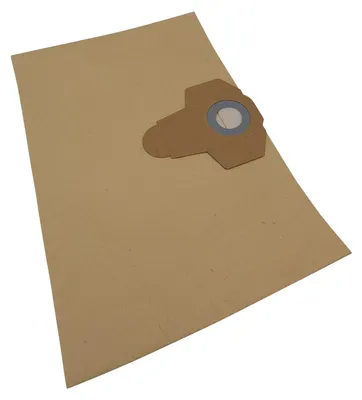 A single vacuum cleaner bag is shown on a white background.