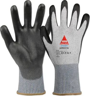 Zdjęcie produktu dla Rękawice robocze HASE SAFETY GLOVES Genua HD chroniące przed przecięciem, rozmiar 10