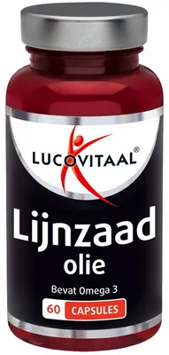 Productafbeelding van Lucovitaal Lijnzaadolie (60ca)