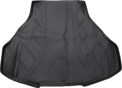 Produktbild von Flache Laderaumabdeckung Kofferraummatte Kofferraum Gepäckraumwanne Matte Diamantmuster für Honda Accord 2013-2017 Anti-Rutsch
