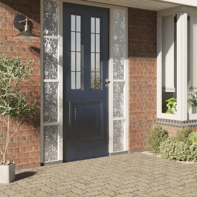 Obrázok produktu pre vidaXL Okenná fólia matná kvetinový vzor 60x500 cm PVC