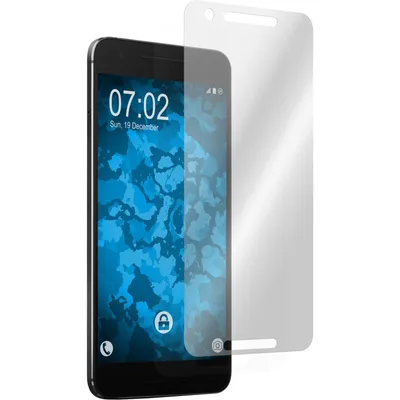 Produktbild von 2er-Pack PhoneNatic Displayschutzfolien klar Flexible Folien kompatibel mit Google Nexus 6P