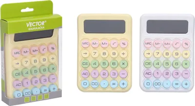 Produktbild von Taschenrechner mit großen Tasten VECTOR