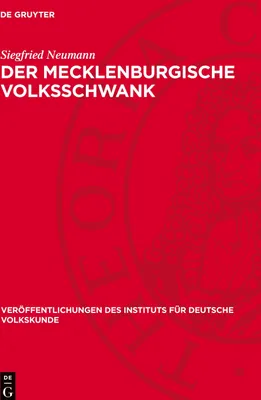 Produktbild von Der Mecklenburgische Volksschwank