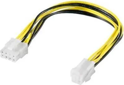 Zdjęcie produktu dla Zasilanie PremiumCord 8pin/M do P4 4pin/F