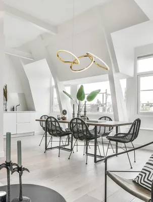 Produktbild von Nova Luce GIRISH LED Pendelleuchte Gold 41W Warmweiss 82x23x120cm dimmbar 9248110