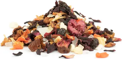 Produktbild von Panna Cotta mit Himbeeren - Früchtetee, 250g