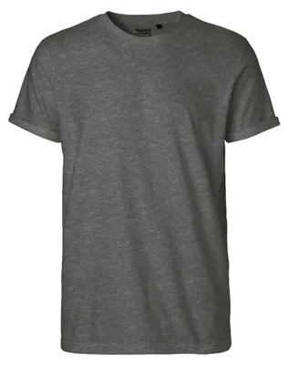 Produktbild von tral - T-Shirt für Herren, Krempelärmel LT4119 (M) (Grau meliert)