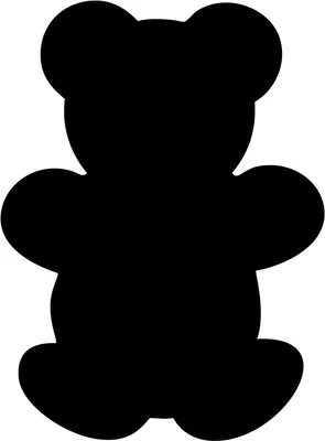 Produktbild von Securit Kreidetafel SILHOUETTE "Bär"