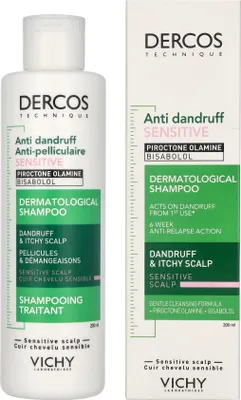 Immagine prodotto di Vichy Shampoo Vichy Dercos Antiforfora per capelli per cuoio capelluto sensibile Senza solfati