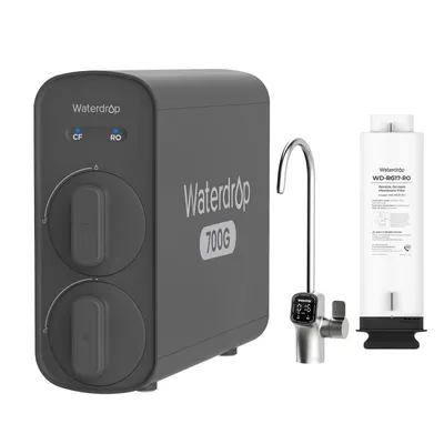 Produktbild von Waterdrop G5P700 Umkehrosmose-Wasserfilter, 700 GPD, mit einem zusätzlichen WD-G5P700-RO Ersatzfilter