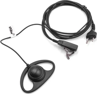 Produktbild von vhbw Headset kompatibel mit Midland GXT990, LXT300, LXT100, GXT991, LXT276, LXT210, LXT118, LXT216, LXT110, LXT101, LXT114, LXT112 Funkgerät - schwarz