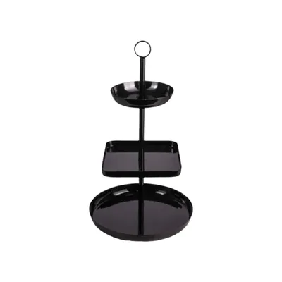 Obrázek produktu pro Gusta Etagere / Servírovací věž - černá - kov
