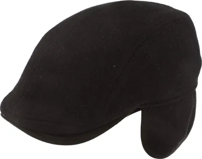 Flatcap/Wolle Pflegsam -Teflon-Technologie von Hut Breiter  in blau