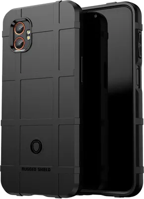 Produktbild von Mobigear Rugged Shield  Samsung Galaxy Xcover 7 Pro Hülle Flexibles TPU Backcover Stoßfest - Schwarz