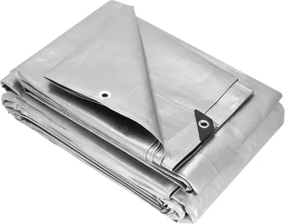 Imagen del producto de Lona impermeable, de 4 x 4 metros, con ojales reforzados, para protección contra las inclemencias del tiempo