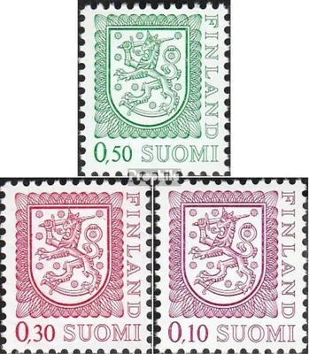 Produktbild von Briefmarken Finnland 1976 Mi 785II A y,807II,824II A y (kompl.Ausg.) postfrisch Freimarke