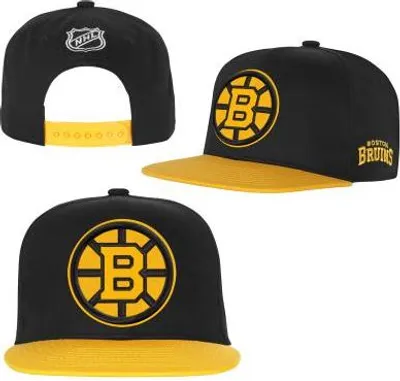 Produktbild von Boston Bruins NHL Essentials Flatbrim Snapback Kinderkappe