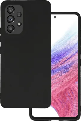 Produktbild von Back Case Matt für Samsung Galaxy A53 5G schwarz