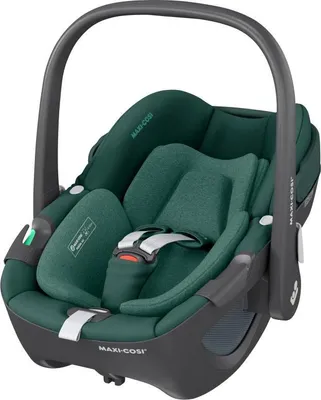 Produktbild von Maxi-Cosi Pebble 360 i-Size Babyschale Drehbar, Neugeborenen Autositz, 0-15 Monate, Drehung mit einer, ClimaFlow, G-CELL, Essential Green