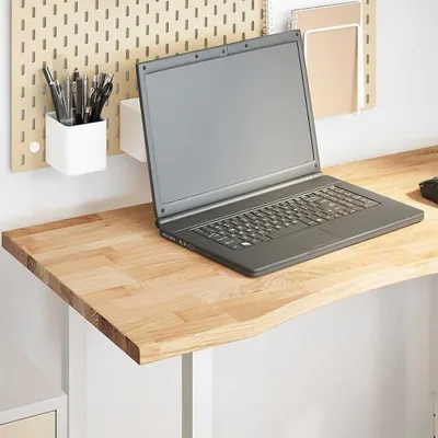 Image de Plateau de bureau Non traité 100x50x2,5 cm Chêne massif