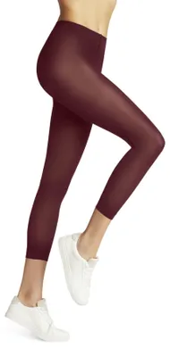 Image de Leggings pour femmes FALKE, modèle Pure Matt, 50 DEN, coupe Capri, couleur unie, légèrement opaques, 1 pièce