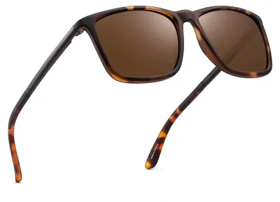 Produktbild von Retro Sonnenbrille – UV-Schutz – braun
