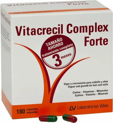 Immagine prodotto di VITACRECIL COMPLEX | VITACRECIL COMPLEX FORTE | Trattamenti per capelli | Integratori alimentari