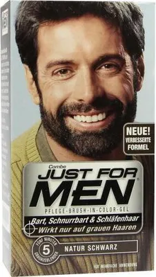 Produktbild von Just for men Brush in Color Gel schwarz 28.4 ml