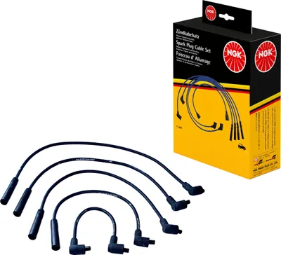 Immagine prodotto di Set di cavi di accensione a 5 fili, nero – NGK: competenza nel settore aftermarket per diversi veicoli